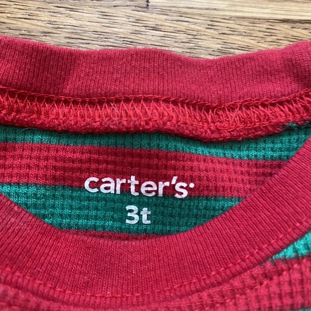 Carter's Striped Christmas Pajamas Size 3t‎